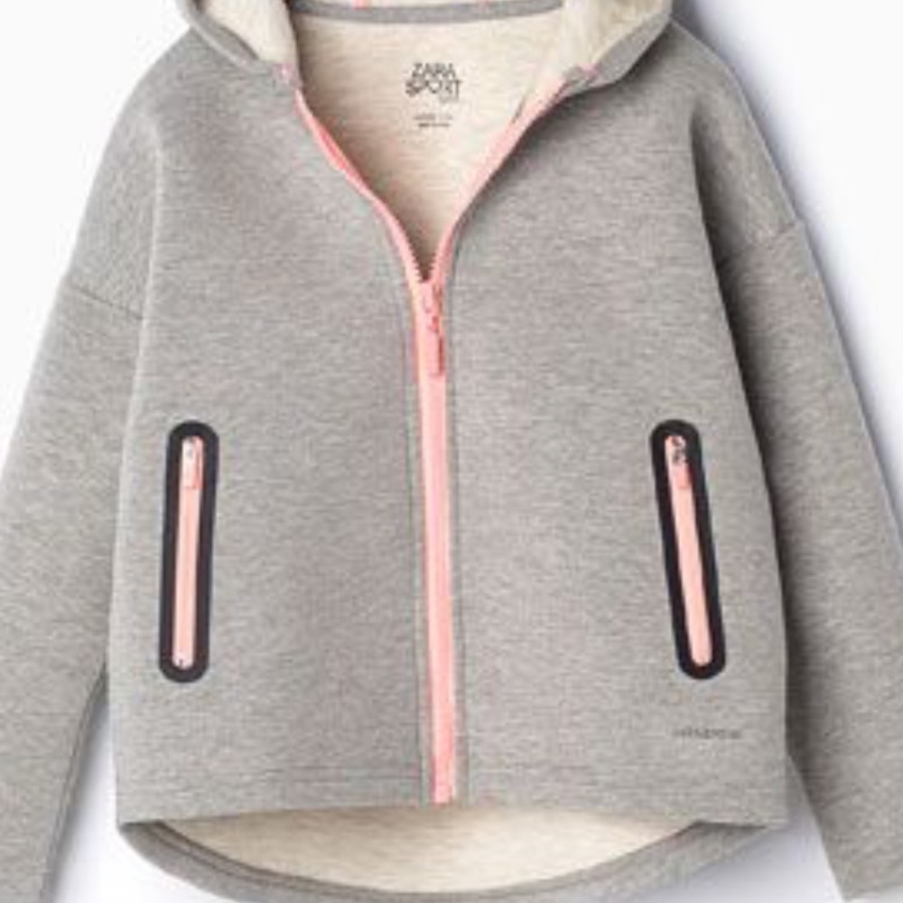 Zara sport - hooded jacket